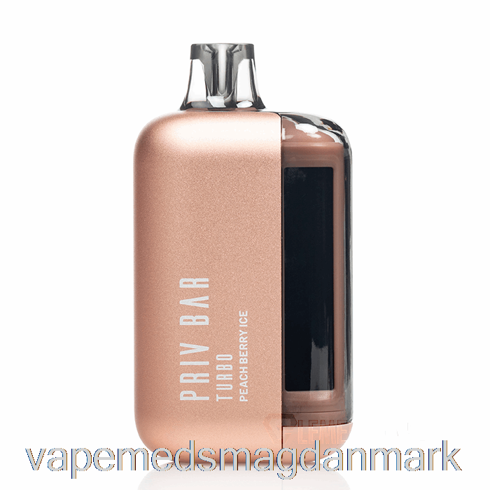 Vape Med Smag Smok Priv Bar Turbo 15k Engangs Ferskenbæris